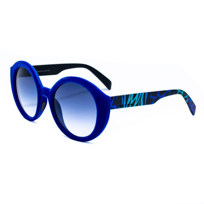 Okulary ITALIA INDEPENDENT 0905V-022-ZEB. Okulary przeciwsłoneczne, Kolor niebieski. Kobieta.