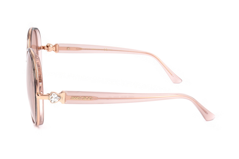 Okulary JIMMY CHOO PAM-S-BKU. Okulary przeciwsłoneczne, Kolor złoty. Kobieta.