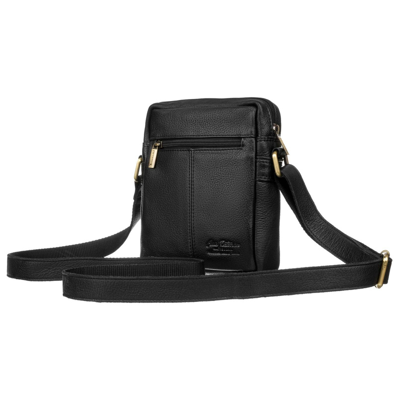 Saszetka męska z naturalnej skóry Peterson PTN 250-NDM