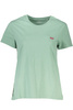 ZIELONY DAMSKI T-SHIRT Z KRÓTKIM RĘKAWEM LEVI&#39;S