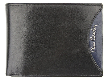 Kultowy Skórzany męski portfel Pierre Cardin RFID