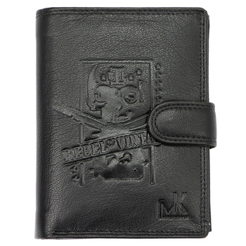 Skórzany męski portfel Money Kepper TCC 5601B-5 RFID