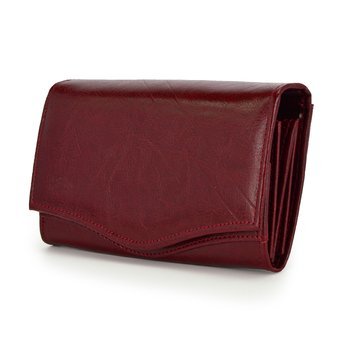 Wyjątkowy klasyczny podłużny damski portfel