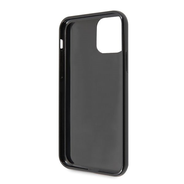 Guess GUHCN65TPUBKGLG iPhone 11 Pro Max czarny/black hard case Glitter 4G Circle Logo