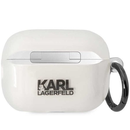 Karl Lagerfeld KLAP2HNIKTCT Airpods Pro 2 cover transparent  Ikonik Karl Lagerfeld