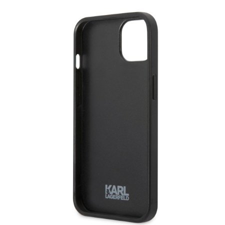 Karl Lagerfeld KLHCP13MPMNIKBK iPhone 13 6,1" hardcase czarny/black Monogram Ikonik Patch