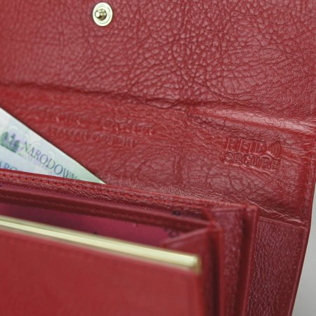 Skórzany damski portfel PATRIZIA IT-109 RFID