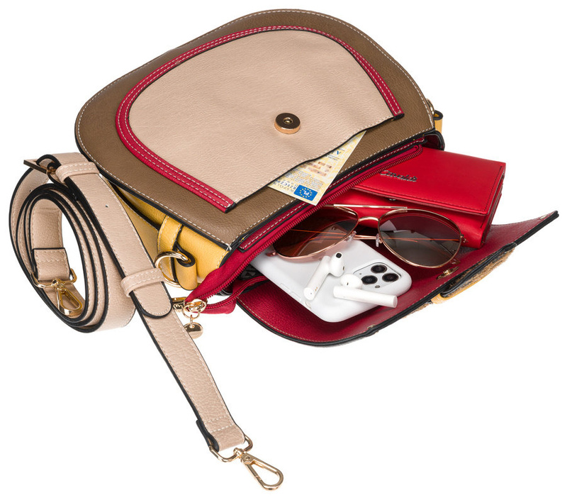 Torebka crossbody z ozdobną klamrą — LuluCastagnette