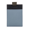 DUDU Credit Card Holder and Business Card Case Wallet Thin in Colored Leather Slim and Small with Pull Up