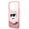 Karl Lagerfeld KLHCP14XLNCHCP iPhone 14 Pro Max 6,7" różowy/pink hardcase Glitter Choupette Head