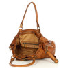 Legendarna torba skórzana aktówka biznesowa handmade bag - MARCO MAZZINI brąz camel