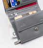Skórzany portfel damski z miejscem na zdjęcia i systemem RFID — Cavaldi